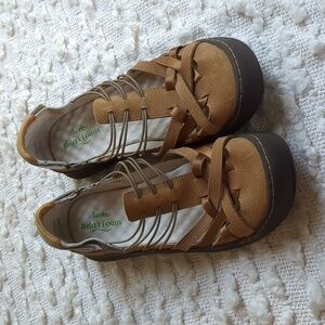 Jambu Tan and Brown Sandals